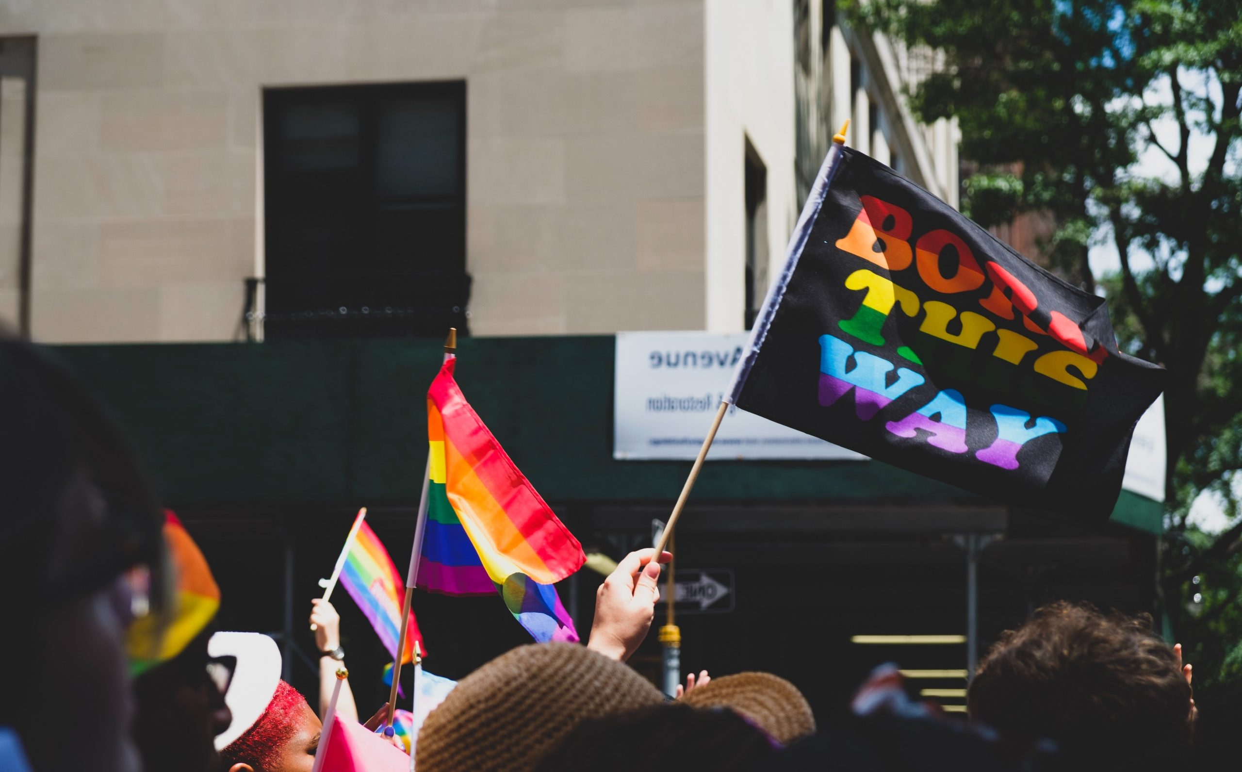 Pride flags