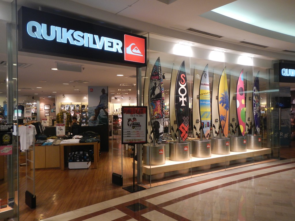 A Quiksilver storefront taken on Jan. 15, 2013. Photo credit to Finn Pröpper courtesy of Flickr.