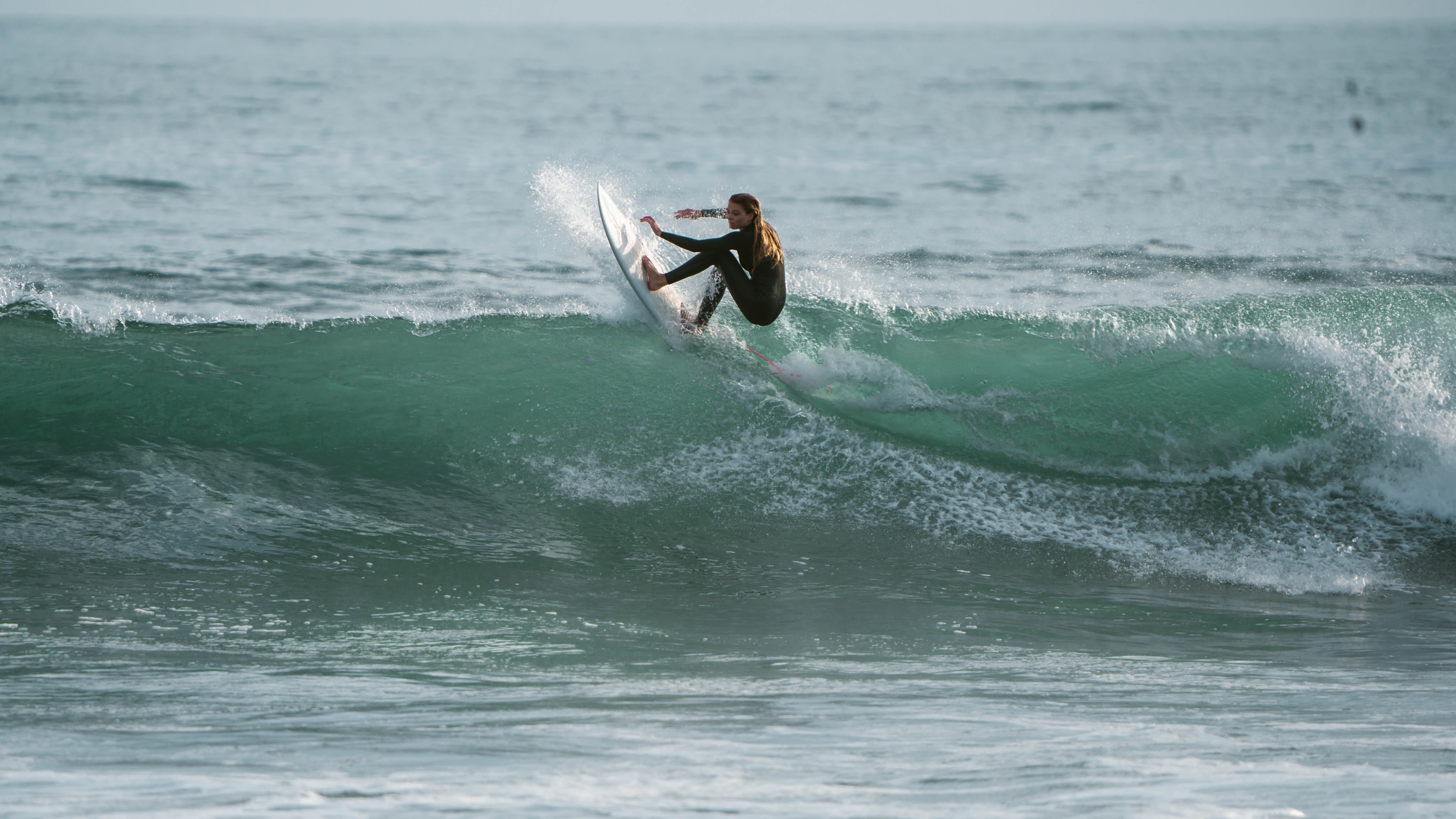  Cascia Collings surfing at Lower Trestles in San Clemente on July 20, 2023. Courtesy of Collings