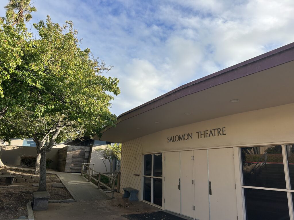 The Salomon Theatre underwent renovation during the summer of 2024. Photo credit to Sydney Brammer.