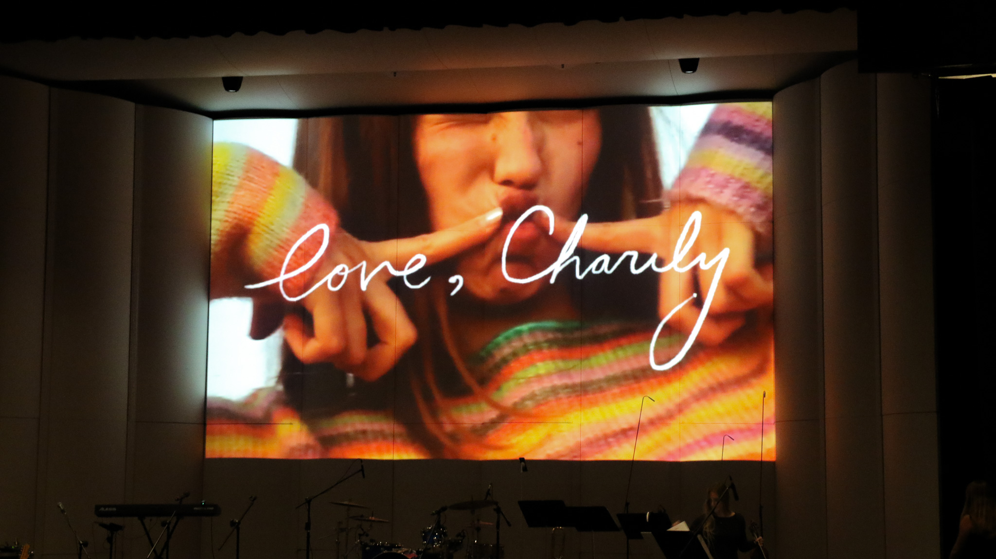 Charity Pfeiffer performs EP live for senior project